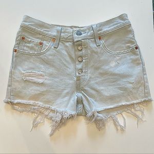 Levi’s 501 Button-Fly Cutoff Shorts